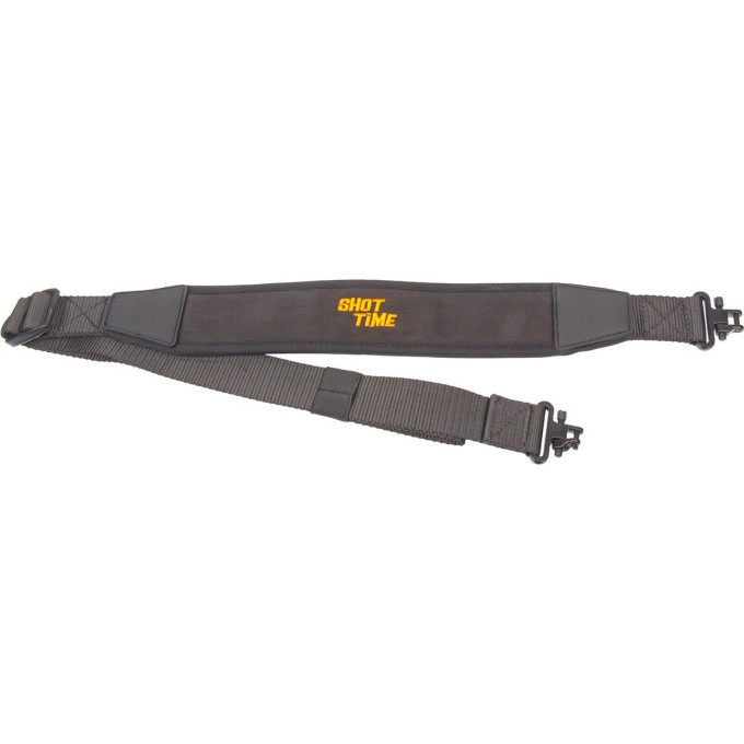 Ремень оружейный SHOTTIME быстро регулируемый 6х54-111 чёрный ST-GS-6-BK